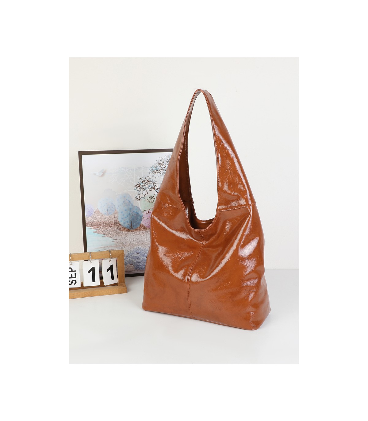 T11973-Bolso de Hombro Hobo Clásico