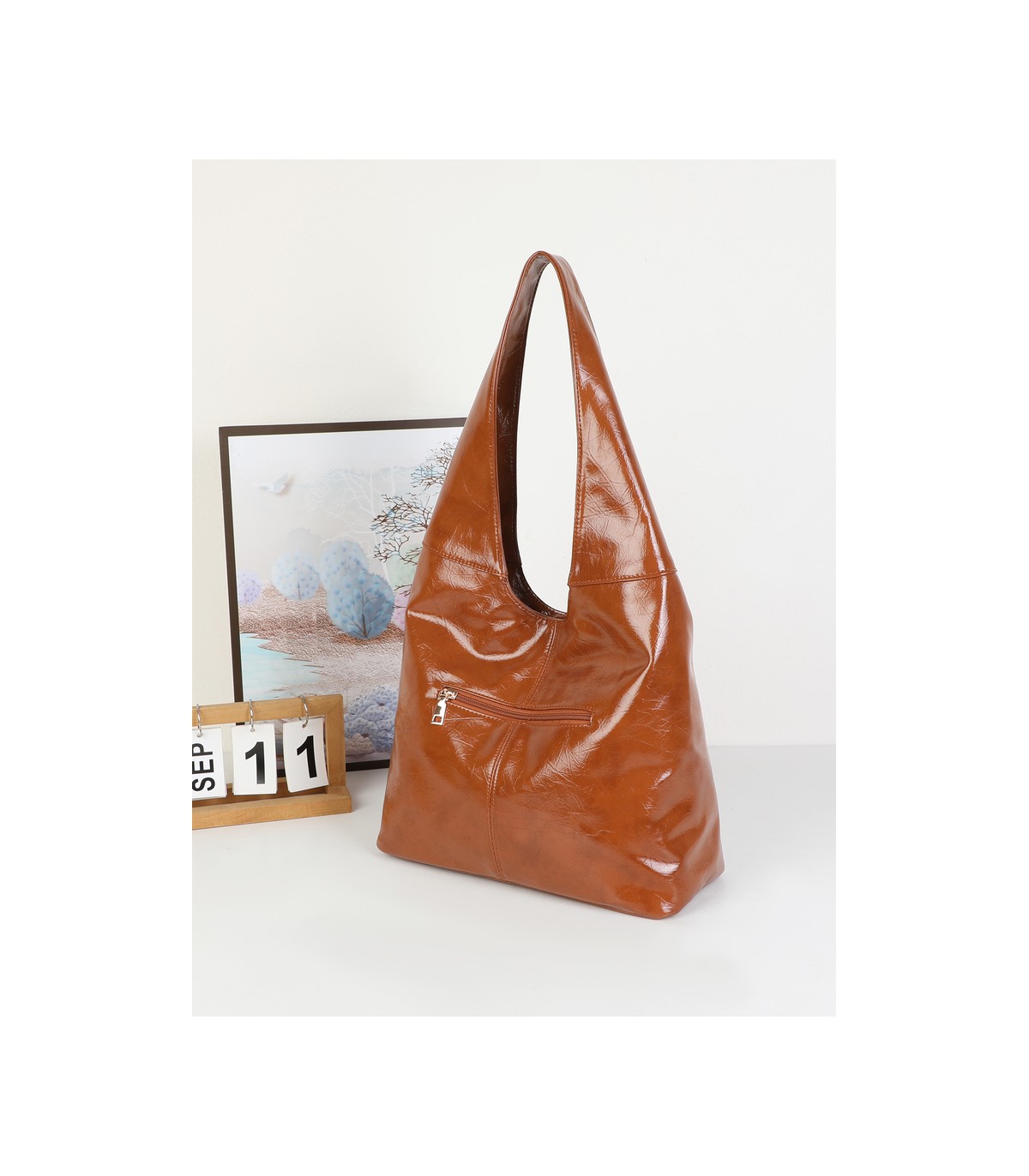 T11973-Bolso de Hombro Hobo Clásico