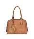 T10591 - Bolso de hombro con triple cremallera