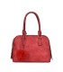 T10591 - Bolso de hombro con triple cremallera